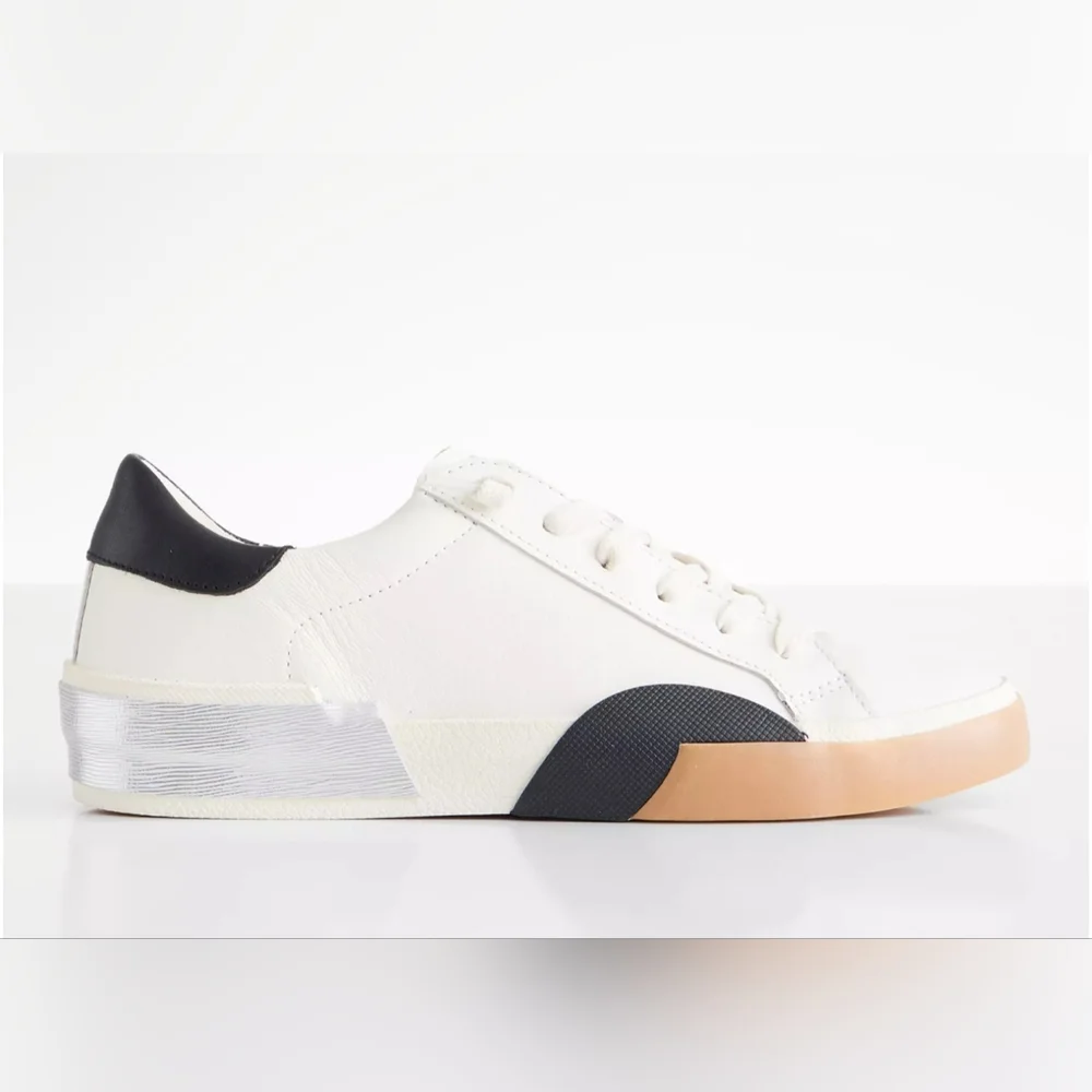 Dolce Vita Zina Leather Court Sneaker - Picture 6 of 6